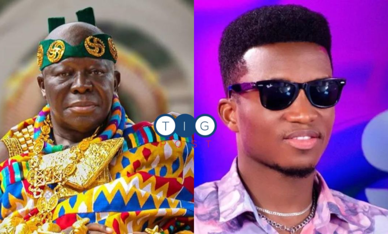 Kofi Kinaata's Social Media Streams Surge After Praise from Otumfuo Osei Tutu II